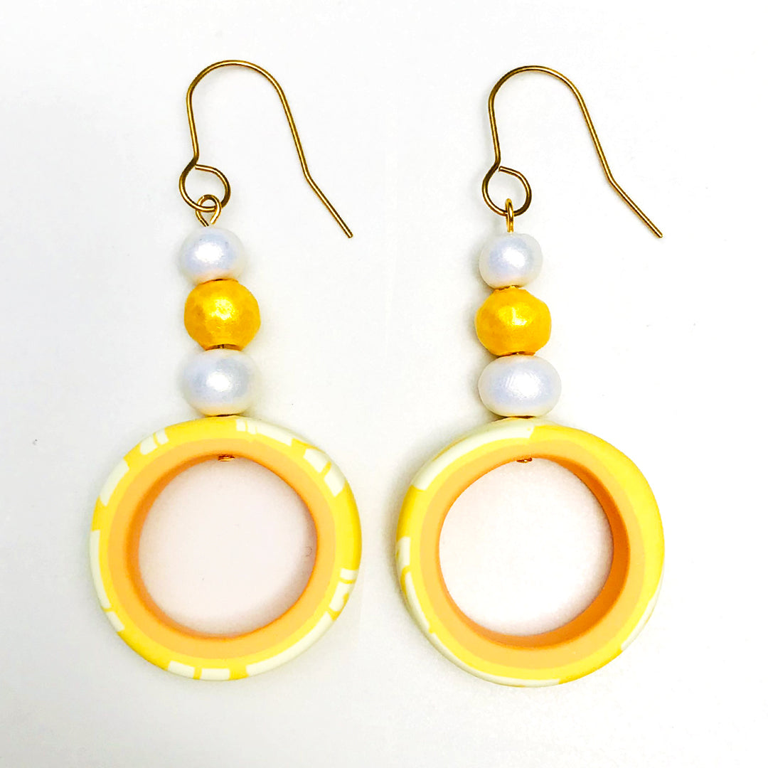 Limoncello Earrings_Statement Charms_Loops